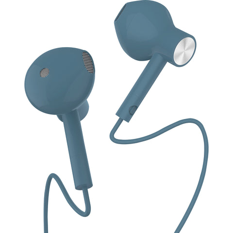 Auriculares Com Fios Azul Fusion