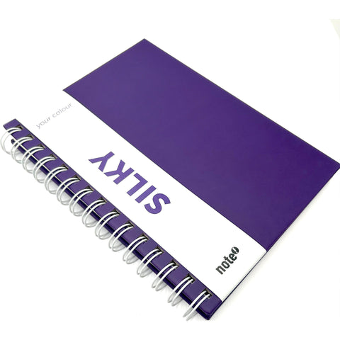 Caderno Espiral A5 Capa Dura Pautado Your Colour Silky Note!