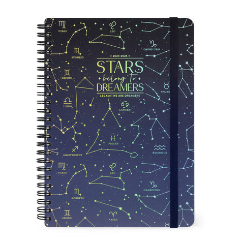Agenda 24/25 Semanal Média Espiral - Stars