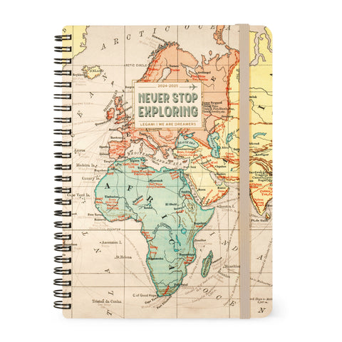Agenda 24/25 Semanal Média Espiral - Travel