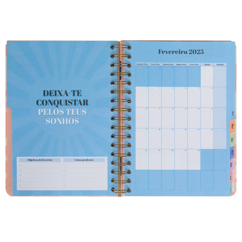 Agenda Office 24/25 Dia Grande - Cada Dia Mais Pertinho de Conseguir