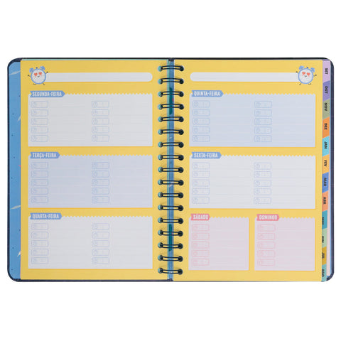 Agenda Wonder 24/25 Semanal Grande - Planos Que Prometem, Sonhos que Acontecem
