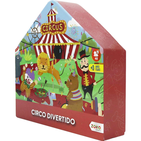 Puzzles Mundo Fadas / Circo Divertido / Viagem Espaço Sortido
