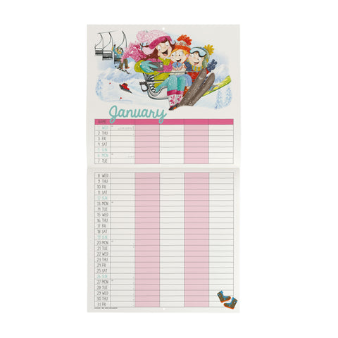 Calendário 2025 30X29 - Super Mum