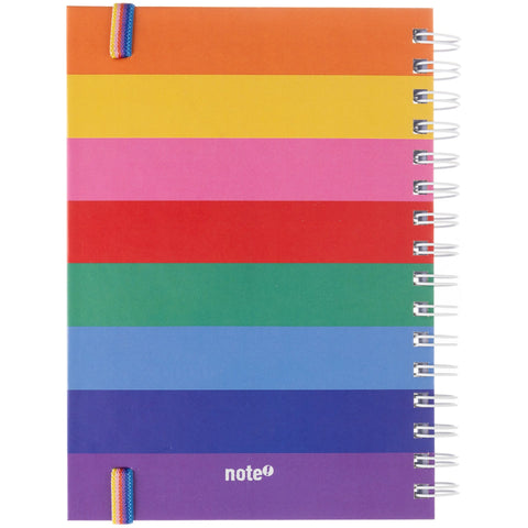Agenda A5 2025 Espiral Semanal 16 Meses All Color Note!