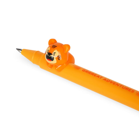 Caneta Gel Com Pendente - Tigre Lovely Friends