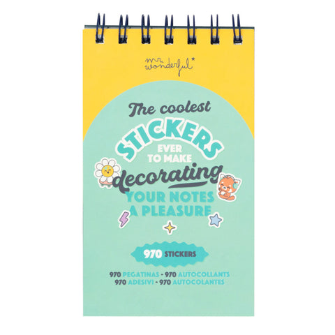 Bloco Stickers - To Make Decorating Mr. Wonderful
