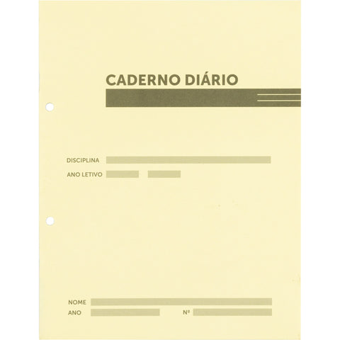 Caderno Diario Pautado Note!