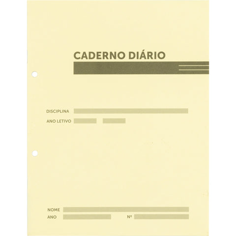 Caderno Diário Quadriculado 40 folhas Note!