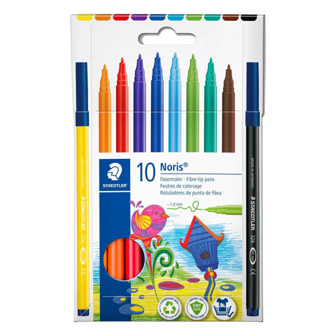 Marcadores de Colorir 1mm Noris 326 10 Unidades Staedtler