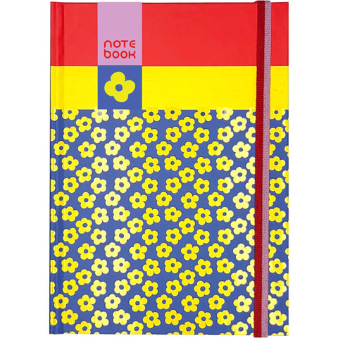 Caderno Agrafado A5 Capa Dura Liso Flower (várias opções) Note!