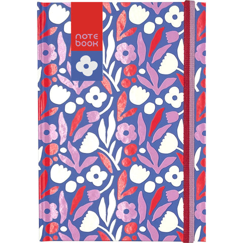 Caderno Agrafado A5 Capa Dura Liso Flower (várias opções) Note!