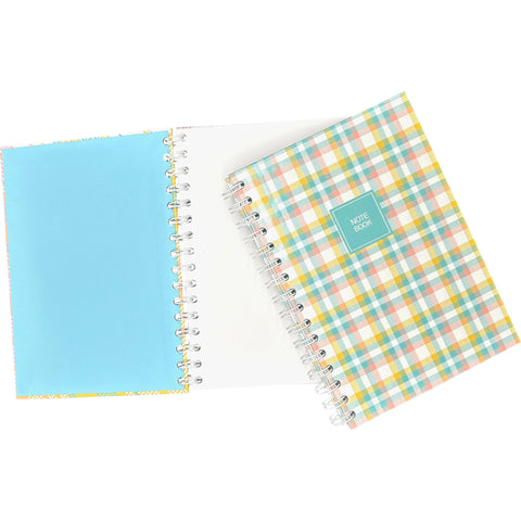 Caderno Espiral A5 Capa Dura Liso Square (várias opções) Note!