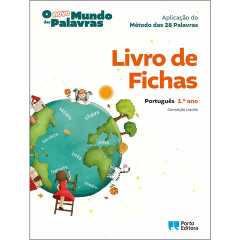 Livro de Fichas - o Novo Mundo das Palavras - Português - 1.º Ano