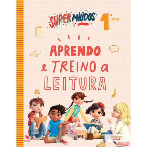 Supermiúdos - Aprendo e Treino a Leitura - 1º Ano