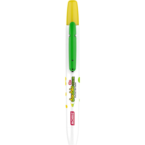 Sublinhador JustClick MRH-106 amarelo e verde Morris