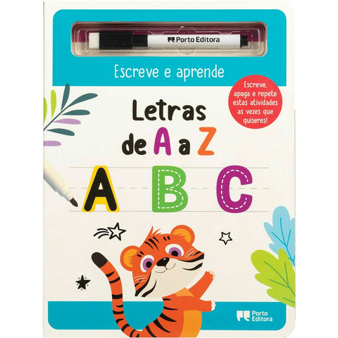 Escreve e Aprende - Letras de A a Z