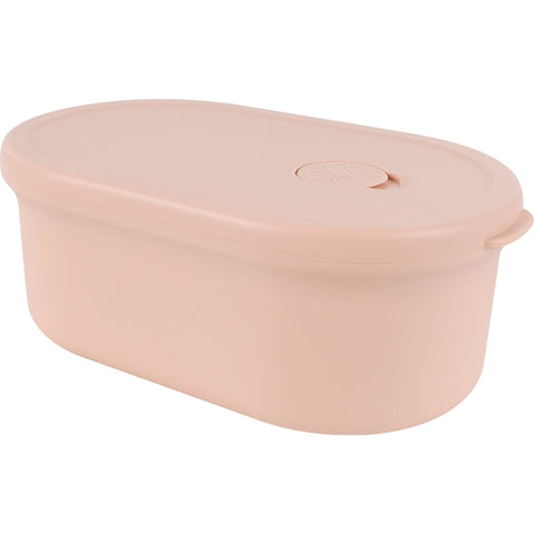 Caixa Lanche Silicone Rosa