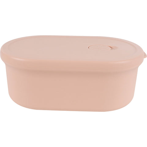 Caixa Lanche Silicone Rosa