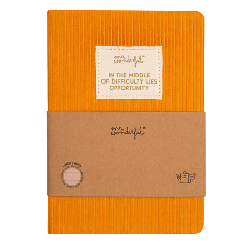 Caderno A5 - Mustard In The Middle