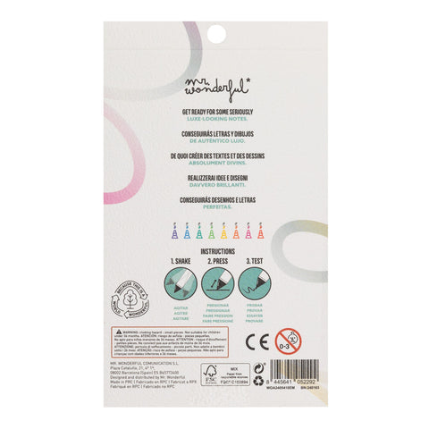 Marcadores Metálicos - To Add Shine