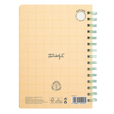 Caderno A5 3D - I Stand Out Everywhere
