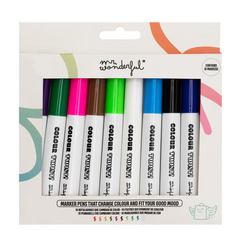 Marcadores Colour-Changing