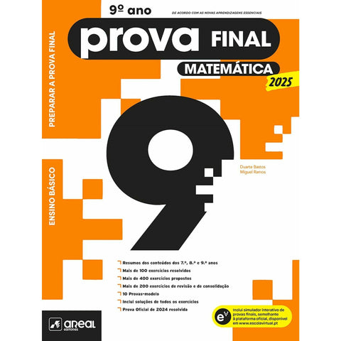 Preparar a Prova Final 2025 - Matemática - 9.º Ano