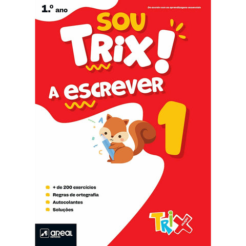 Sou Trix a Escrever - 1.º Ano