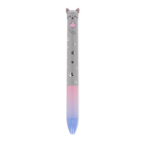 Caneta Dupla Cor - Kitty