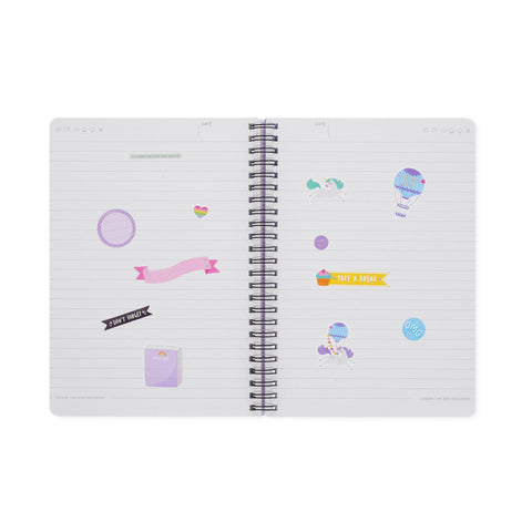 Caderno Espiral A5 Grande - Unicórnio