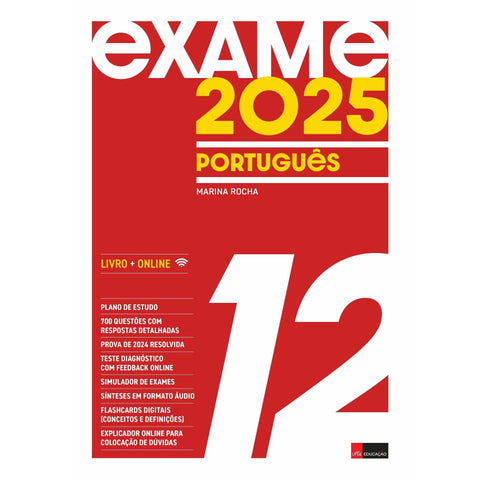 Exame 2025 Português 12.º Ano de Marina Rocha