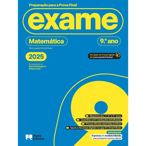 Preparação para a Prova Final 2025 - Matemática - 9.º Ano