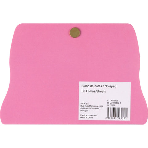 Bloco Notas 60 Folhas Cat Pink Magic