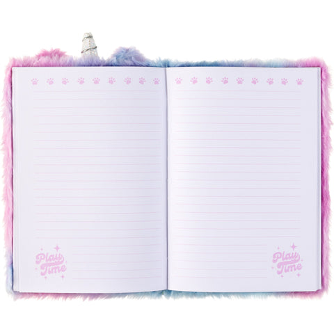 Caderno Gift A5 80 Folhas Peluche Unicorn