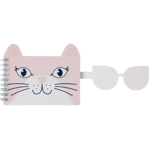 Caderno Espiral Liso 50 Folhas Cat Pet Friend