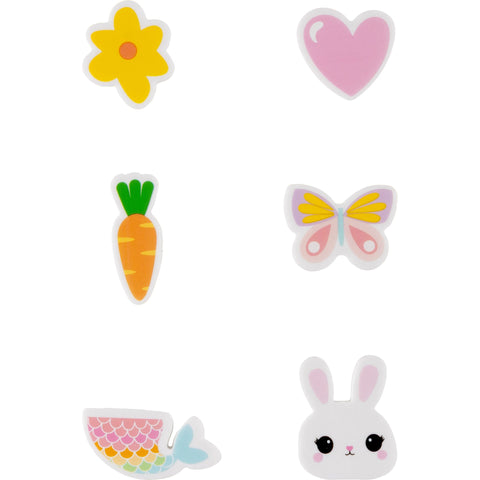 Borracha Fun Sort Bunny Joy 6 Unidades
