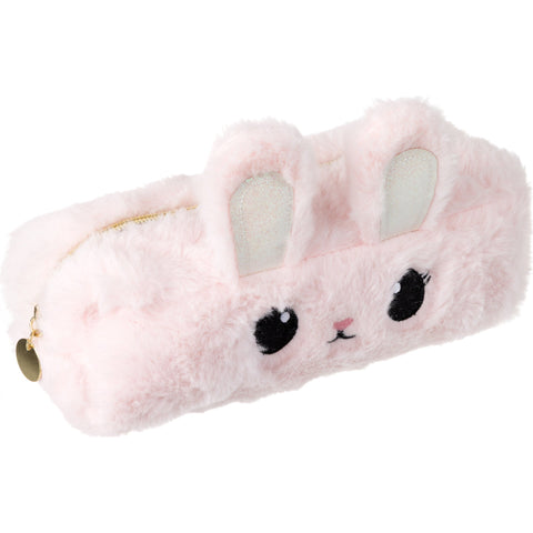 Estojo Peluche Glitter Bunny Joy Rosa