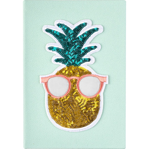 Caderno Gift A5 80 Folhas 80g Ananás Mermaid Vibes