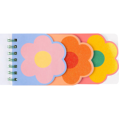 Caderno Espiral A5 90 Folhas 80g Flower Good Day