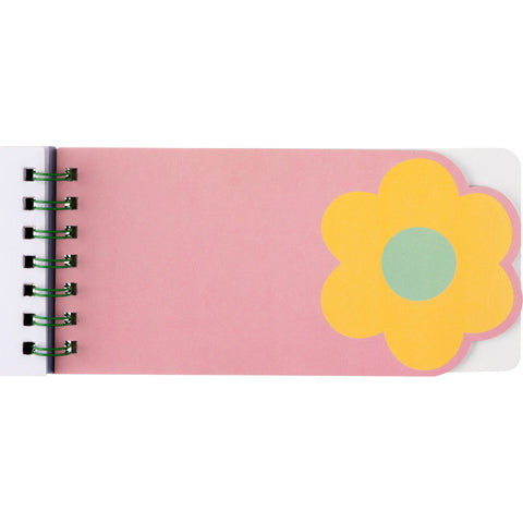 Caderno Espiral A5 90 Folhas 80g Flower Good Day