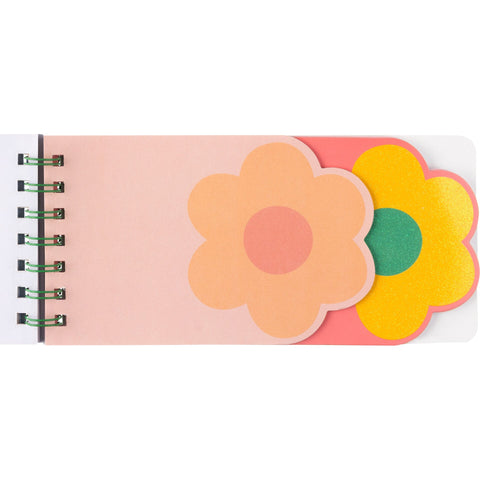 Caderno Espiral A5 90 Folhas 80g Flower Good Day