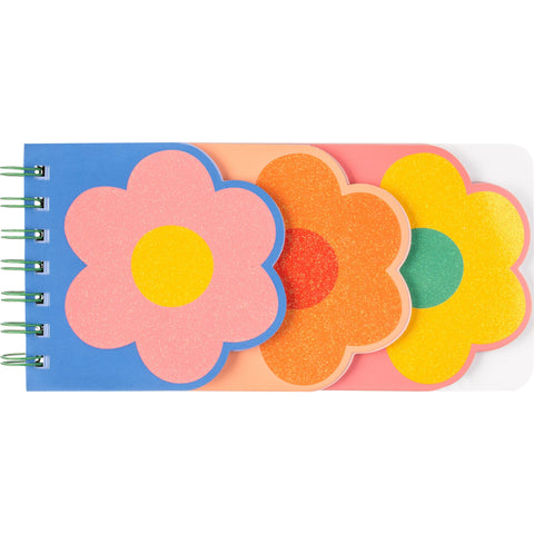 Caderno Espiral A5 90 Folhas 80g Flower Good Day