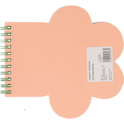 Caderno Espiral A6 50 Folhas 80g Flor Good Day