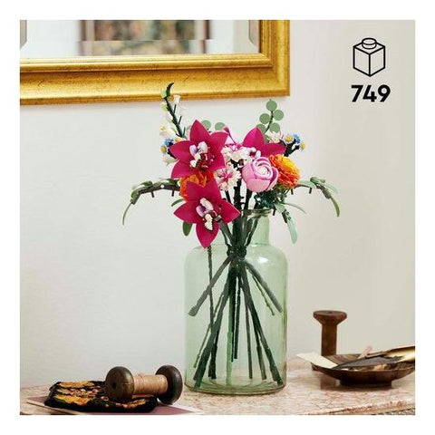 LEGO Botanicals - Buquê de Flores Cor-de-Rosa Elegante - 10342