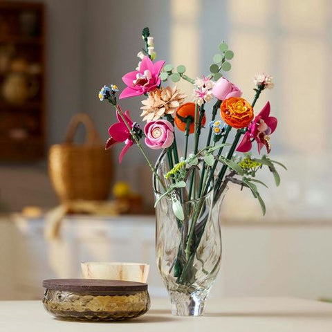 LEGO Botanicals - Buquê de Flores Cor-de-Rosa Elegante - 10342