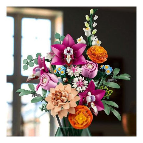 LEGO Botanicals - Buquê de Flores Cor-de-Rosa Elegante - 10342