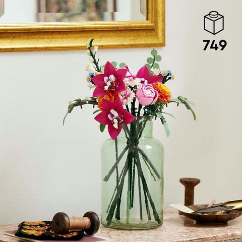 LEGO Botanicals - Buquê de Flores Cor-de-Rosa Elegante - 10342