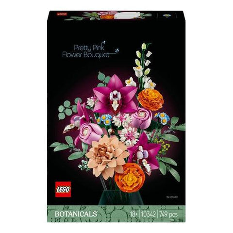 LEGO Botanicals - Buquê de Flores Cor-de-Rosa Elegante - 10342