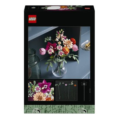 LEGO Botanicals - Buquê de Flores Cor-de-Rosa Elegante - 10342